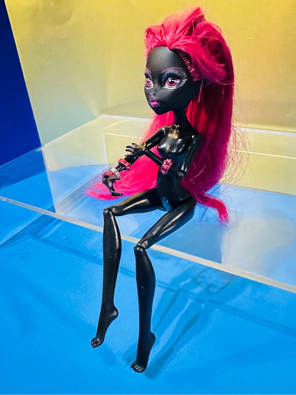 Monster High Catty Noir Doll 13 Wishes Articulated Boo York Out Of Tomber RARE